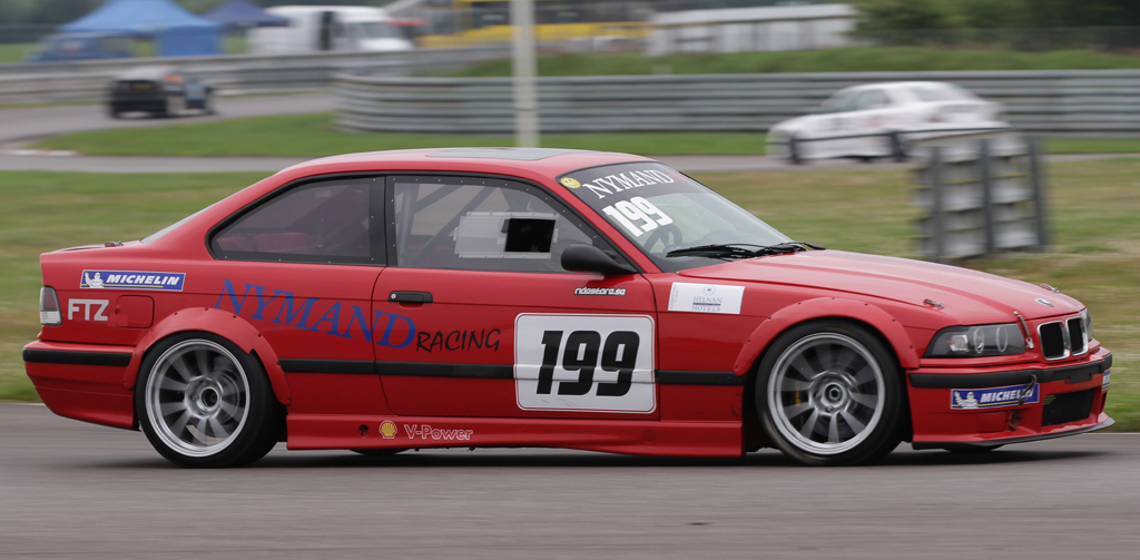 Fra Div 1 - Dennis Nymand Andersen i BMW M3
(Foto: Motorsporten.dk)